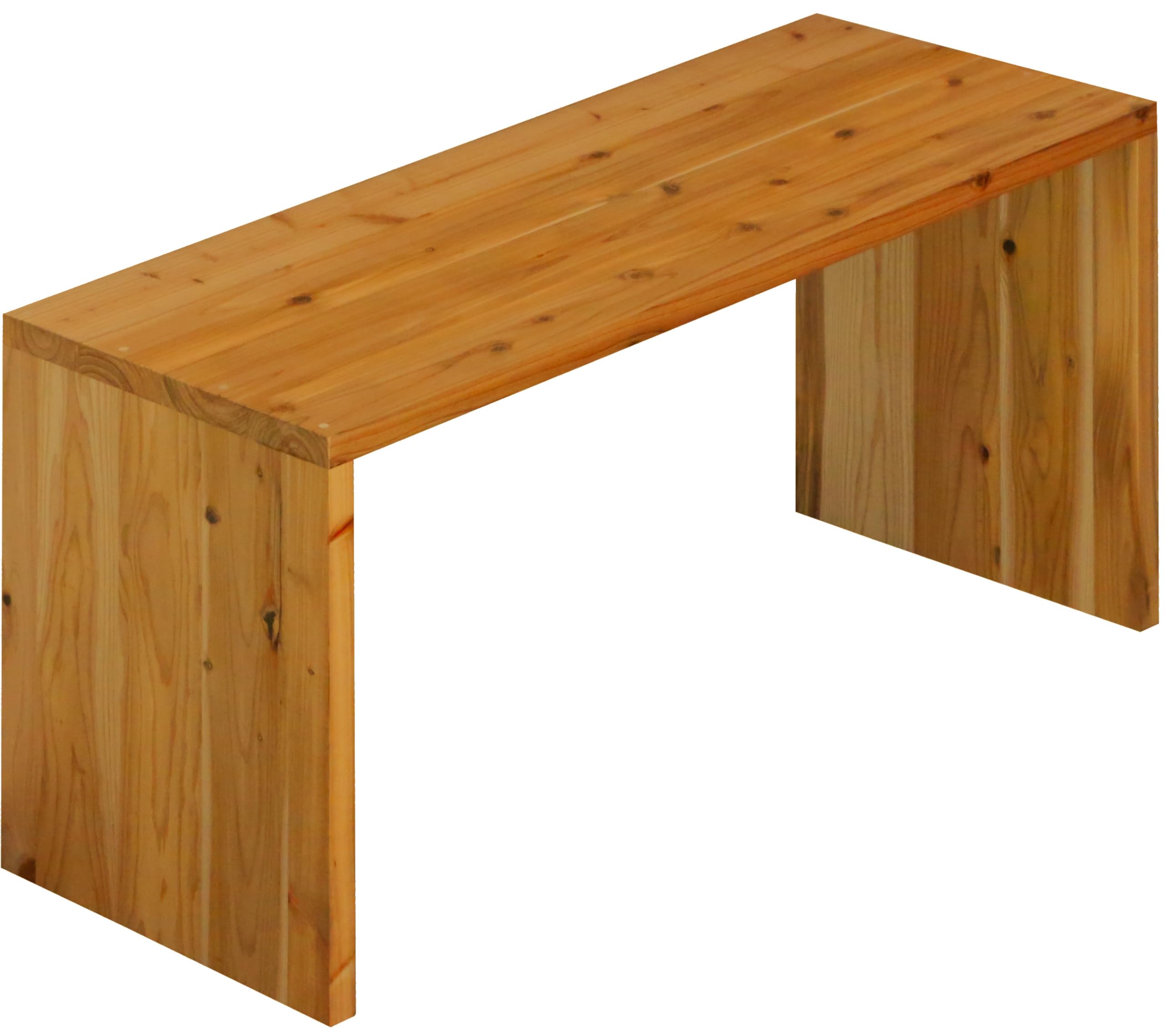 Amazon｜WOODPRO コの字 シェルフ 幅80cm 高さ50cm 奥行40cm ハニー色